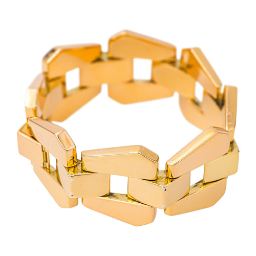 Bracelet Bracelet  Tank  Or jaune 58 Facettes 3981324RV