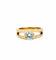 Bague 51 Solitaire en diamant or jaune 18 carats 58 Facettes