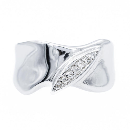 Bague 53 Bague Or blanc Diamant 58 Facettes 2360821CN