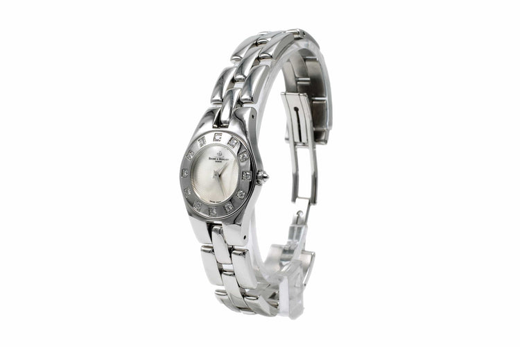 Montre Montre Baume & Mercier Linea - Acier - Diamants - 65338 58 Facettes 21742