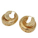 Boucles d'oreilles Boucles d'oreilles doubles créoles GRAZIELLA or jaune 58 Facettes E363412