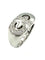 Bague BVLGARI. Collection "Parentesi", bague or blanc 18K et diamants 58 Facettes