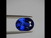 Gemstone Royal Blue No heat Oval Ceylon blue sapphire - 4.06 carat 58 Facettes SAM-OV-SAPP-4.06