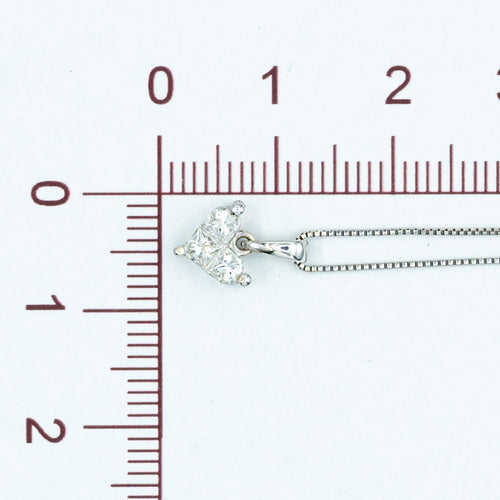 Pendentif Pendentif en or blanc – Diamants 0,42 ct 58 Facettes AK74