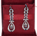 Boucles d'oreilles ORECCHINI en or blanc avec diamants et safran 58 Facettes