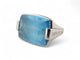 Bague 50 vintage bague BULGARI metropolis aigue marine t50 or blanc 18k 58 Facettes 270460