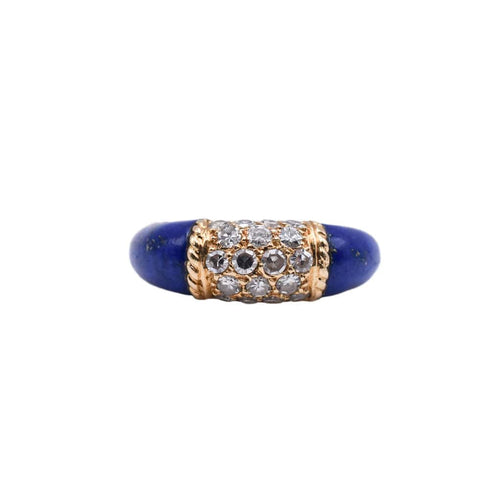 Bague VAN CLEEF & ARPELS - Bague Philippine Lapis Lazuli et Diamants 58 Facettes