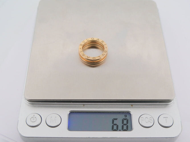 Bague 49 bague BULGARI b.zero1 336003 t49 en or rose 18k  ecrin 58 Facettes 271100