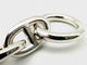 Bracelet HERMES. Collection "Chaine d'ancre", bracelet argent GM vintage (12) 58 Facettes