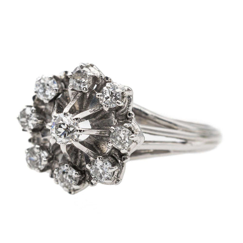 Bague Or blanc Diamant