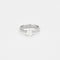 Bague 52 Bague solitaire en or gris 58 Facettes