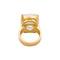 Bague 47 Bague or jaune, intaille sur aigue-marine. 58 Facettes 34898