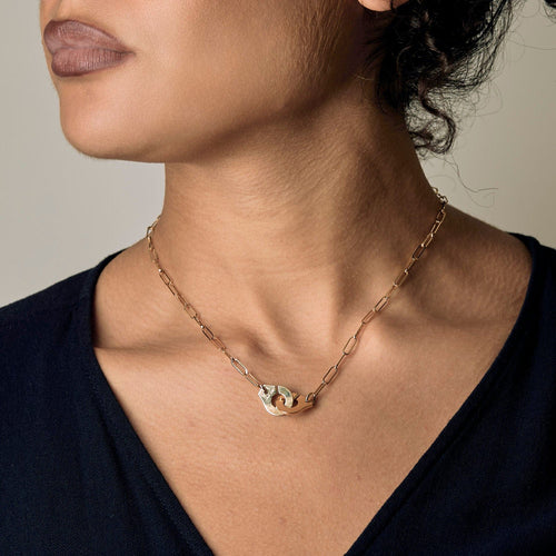 Collier Dinh Van Collier Menottes R12 en or jaune 58 Facettes RSY0518X2