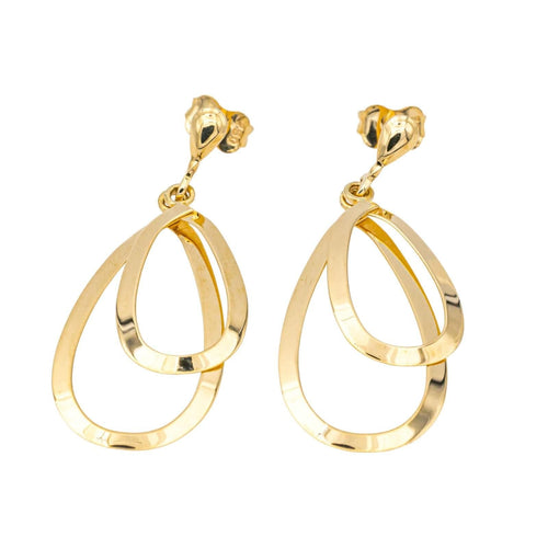 Boucles d'oreilles Boucles d'oreilles Or jaune 58 Facettes 4125028RV