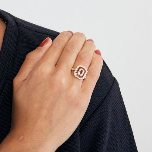 Bague 52 Bague rubis et diamant or jaune 58 Facettes 1
