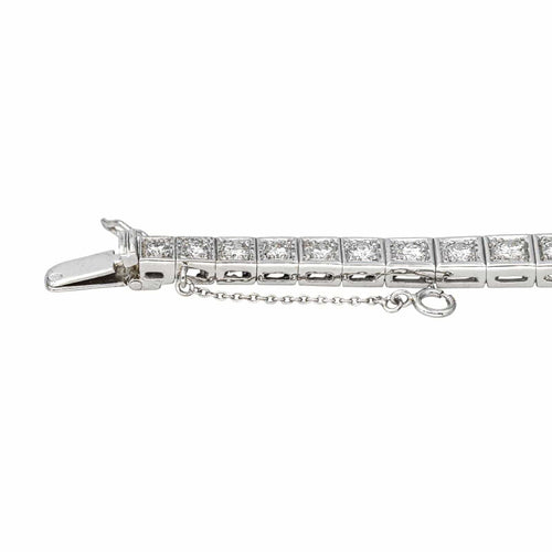 Bracelet Bracelet Ligne Or blanc Diamant 58 Facettes 4387216CN