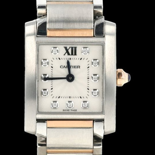 Montre Cartier Montre Tank Française Gm 58 Facettes MT43924