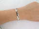Bracelet bracelet MESSIKA  move romane 6514 or blanc diamant jonc 15 cm 58 Facettes 268783