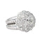 Bague 53 Bague Cocktail Or blanc Diamant 58 Facettes 4387256CN