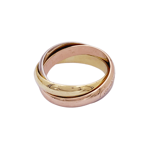 Bague 51 Bague Cartier, "Trinity Classique", 3 ors. 58 Facettes 34570