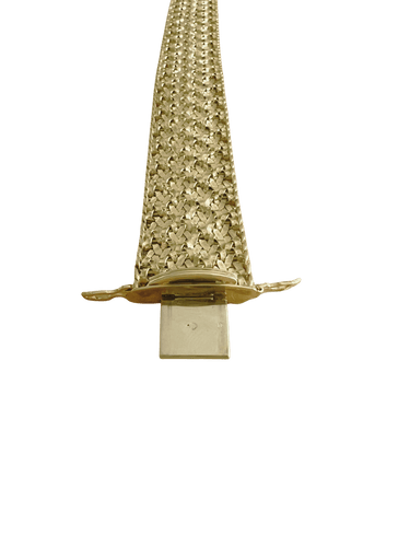 Bracelet Bracelet ruban souple or jaune 58 Facettes 35