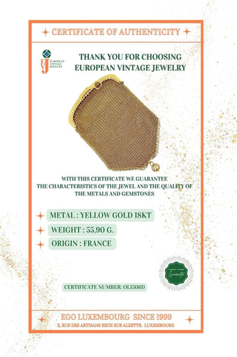 Pendentif Pendentif porte-monnaie ancien or jaune 58 Facettes