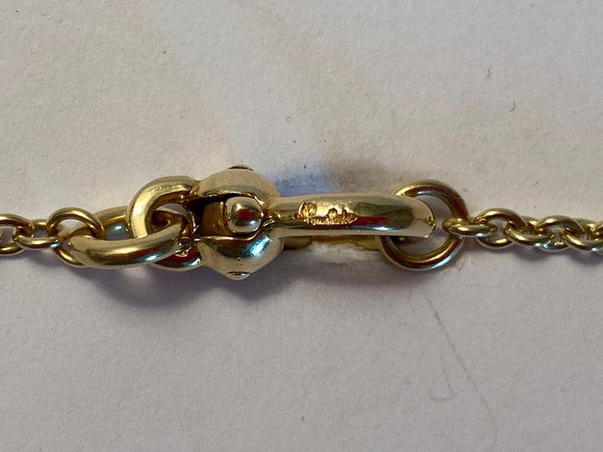 Collier POMELLATO - Collier ours en peluche en or jaune 58 Facettes