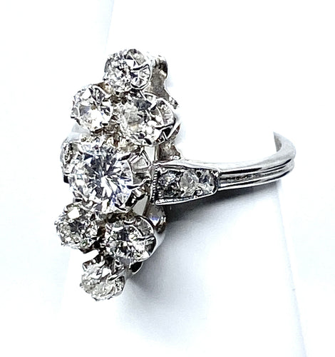 Bague Marquise diamants