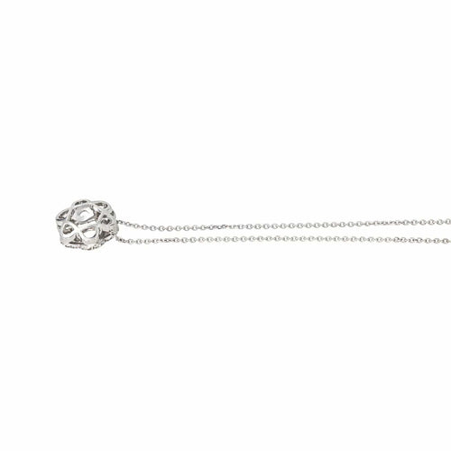 Collier Collier Pendentif Or blanc Diamant 58 Facettes 4520965RV