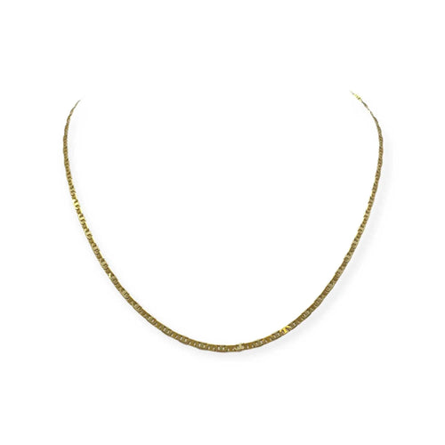 Collier Chaîne maille marine 53cm or jaune 58 Facettes 330086654