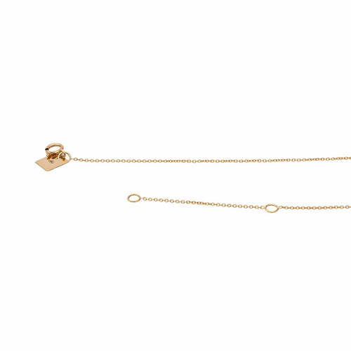 Collier Ginette NY Collier Pendentif Bliss on Chain Or rose 58 Facettes 2656234CN