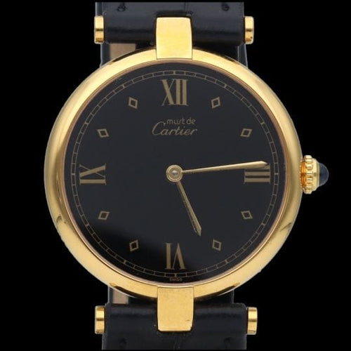 Montre Cartier Montre Must De Cartier Vermeil 58 Facettes MT43997