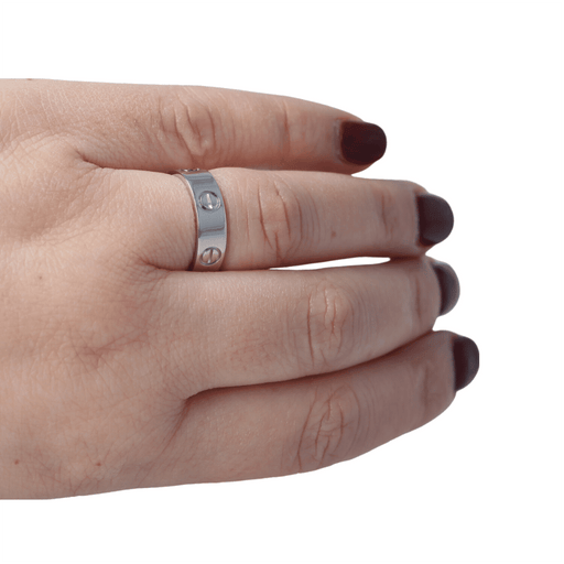 53 CARTIER ring - LOVE ring 58 Facettes 3950
