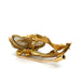 Brooch Yellow Gold Brooch - Flower Shape - Diamonds 58 Facettes REF 11019/14