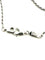 DAMIANI. Collier or blanc 18K et diamants