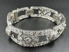 Bracelet Bracelet Art-Déco platine et diamants (9.4ct) 58 Facettes