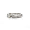 Bague 52 Bague - Or blanc et diamants 58 Facettes 1162