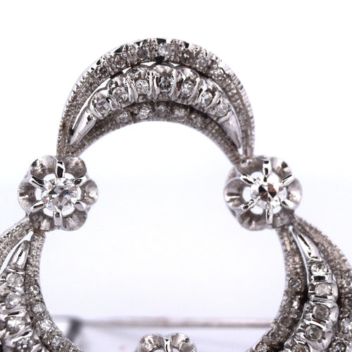 Broche BROCHE ANTIQUE - FIN DES ANNÉES 1800 58 Facettes