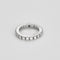 Bague 53 Bague souple en or blanc et diamants 58 Facettes JRW0021-53