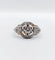 Bague 55 Bague tank Art déco en platine et diamant 0,25 carat (circa 1920) 58 Facettes A06508