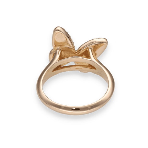 Bague 55 Bague Messika Butterfly en or rose 18K - 0,30 ct de diamants G-VS - Vers 2010 - Taille 55 58 Facettes FB10264