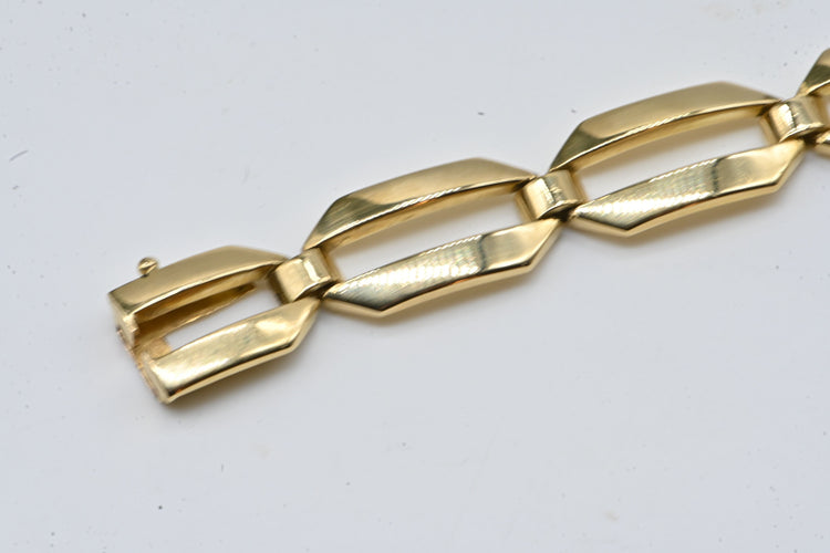 Bracelet Bracelet vintage circa 50 or jaune 58 Facettes
