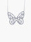 Collier COLLIER PAPILLON OR BLANC 58 Facettes