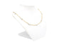 Collier Collier contemporain en or jaune et blanc 18 carats et perles 58 Facettes B676