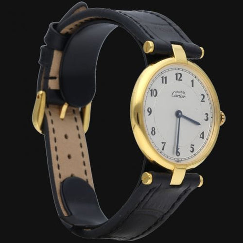 Montre Cartier Montre Must De Cartier Vermeil 58 Facettes MT43108
