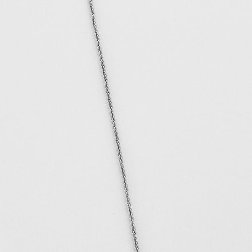 Collier Collier or blanc, diamants et saphir 58 Facettes 250082