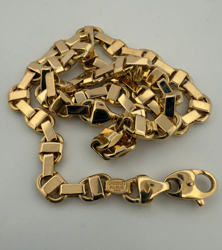 Collier en or jaune 18 carats Chaumet