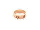 Bague 52 bague CARTIER love classique crb4084800 t52 en or rose 18k 5.6gr 58 Facettes 265087