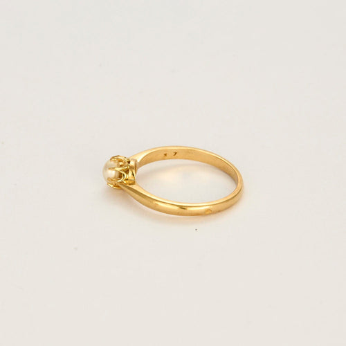 Bague 54 Bague Solitaire Perle 58 Facettes LP1271/BET