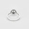 Bague 55.5 Solitaire Or Blanc Diamant 58 Facettes LP1346/11